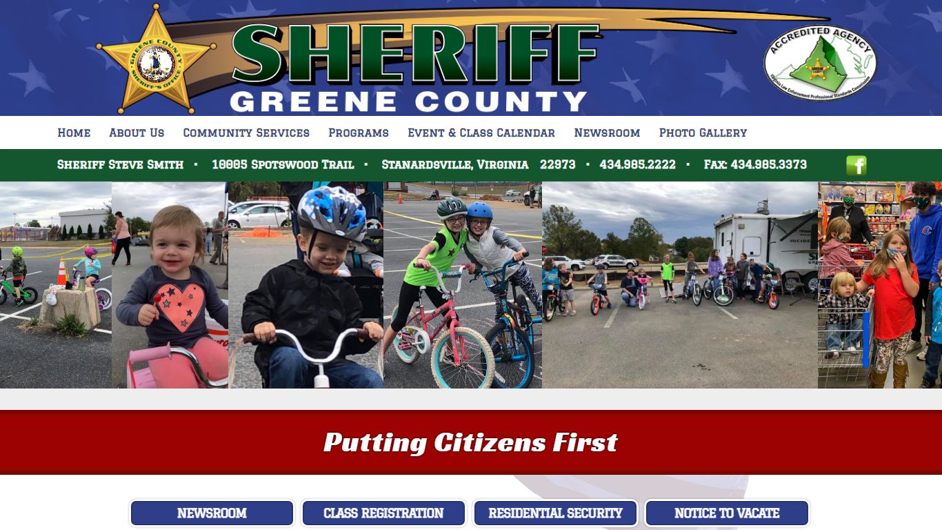 Greene County Sheriff's Office | Putting Citizens First